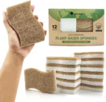 Natural kitchen sponge