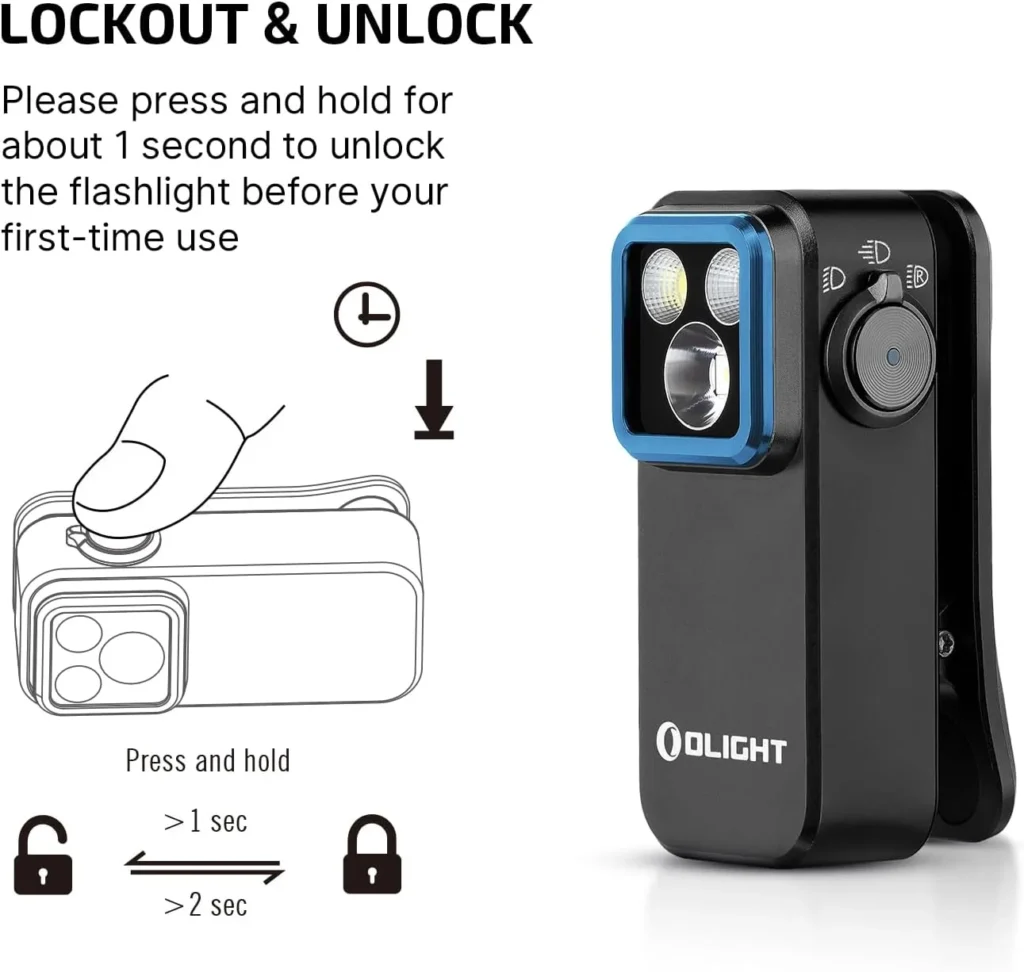 OLIGHT Oclip Pro EDC Flashlight