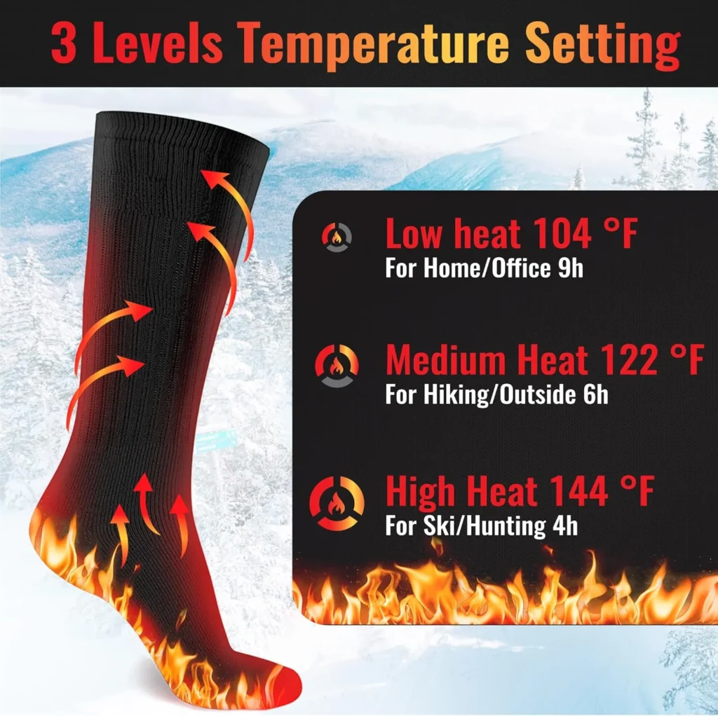 Rechargeable Heated Socks