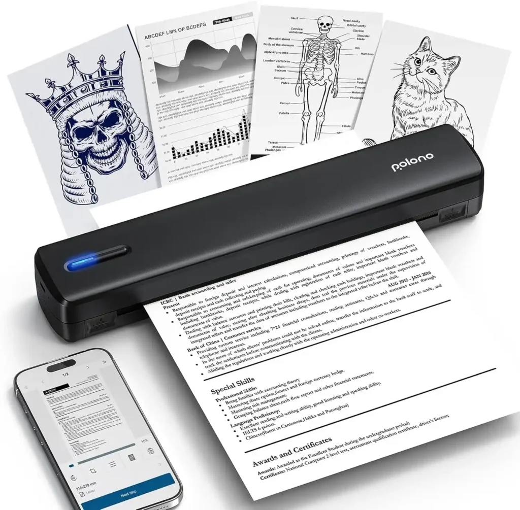 Portable Wireless Printer